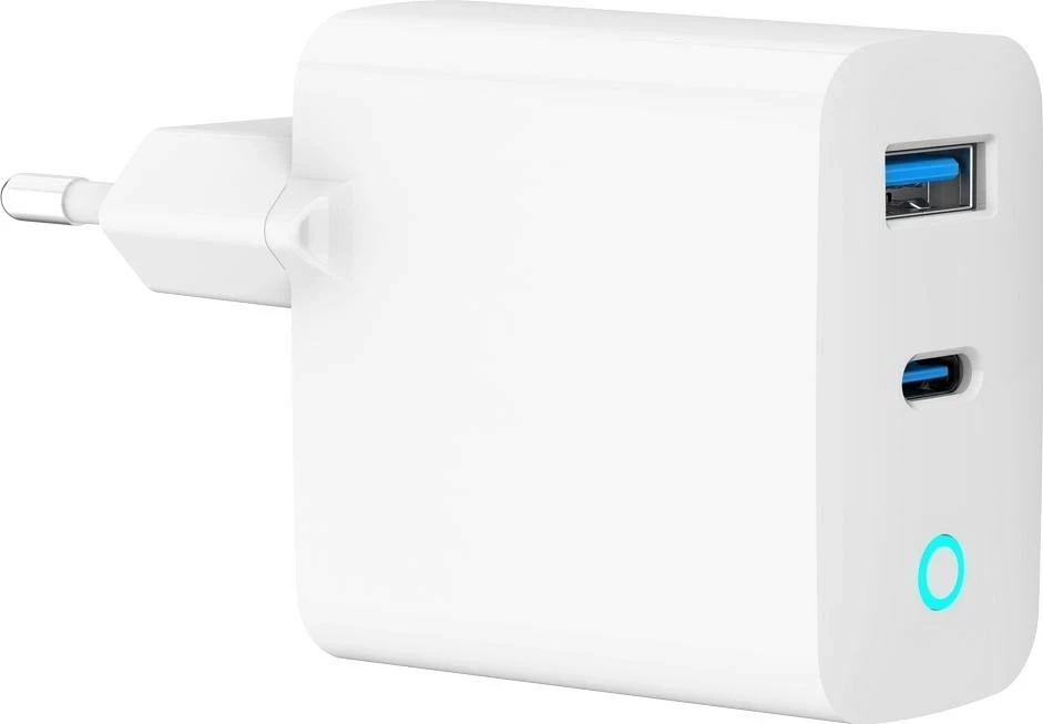 Karikues rrjeti Gembird TA-UC-PDQC30L-W-01, 2xUSB, QC3.0, Type-C, 30W, bardhë
