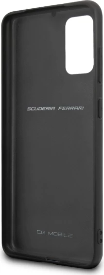 Mbështjellës Ferrari Heritage Hardcase FEHQUHCS67RE për Samsung Galaxy S20+, lëkurë natyrale, kuqe