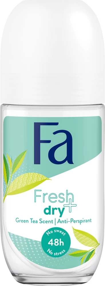 Deodorant për femra Fa Fresh&Dry Green Tea 48h Roll-On, 50ml