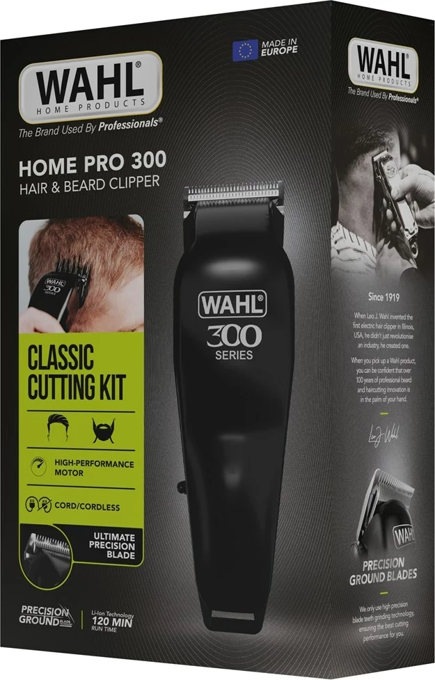 Makinë rroje Wahl Home Pro 300 pa kabllo, e zezë