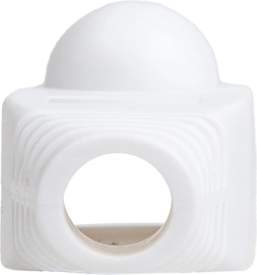 Mbështjellës RJ45 Unitek, 6 mm, 100 copë, e bardhë