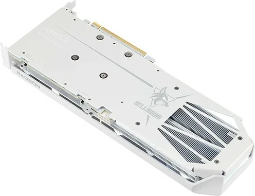 Kartelë grafike PowerColor RX 9060 XT Hellhound Spectral White OC 16GB GDDR6 e bardhë
