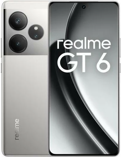 Celular realme GT 6 12/256GB, Fluid Silver