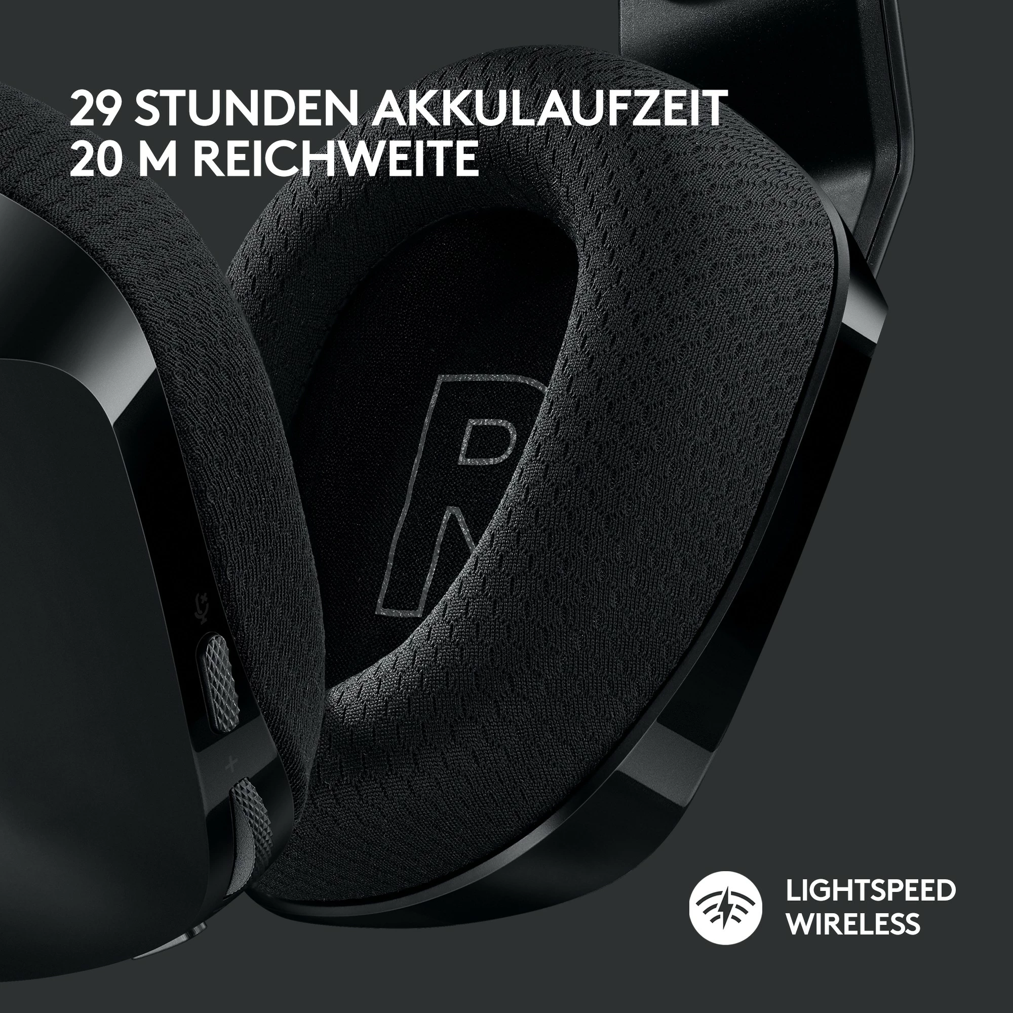 Kufje gaming Logitech G G733 LIGHTSPEED, wireless, RGB, e zezë