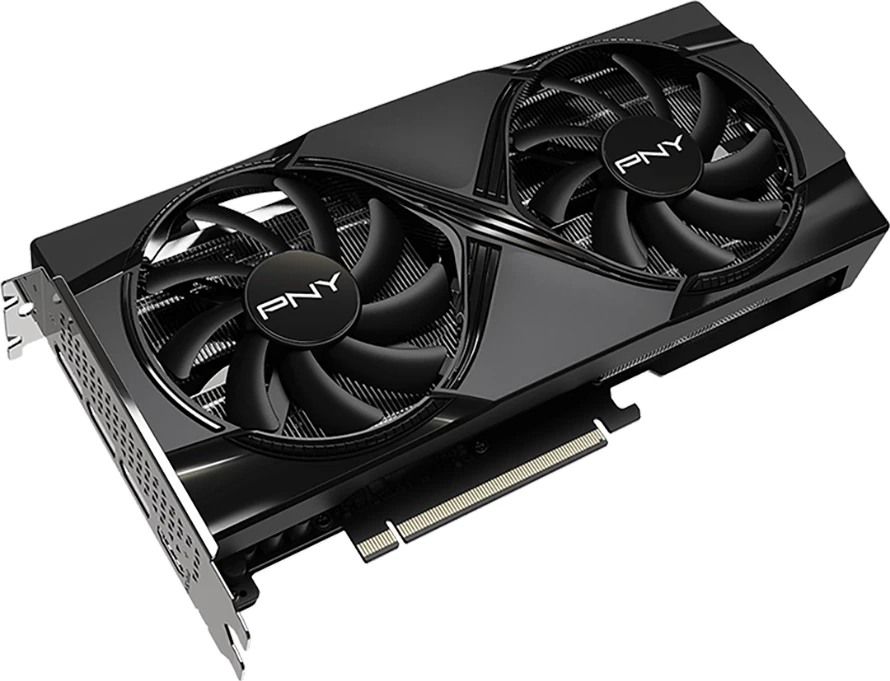 Kartel grafike PNY GeForce RTX 5060 Ti 8GB GDDR7 OC Dual Fan DLSS 4, e zezë