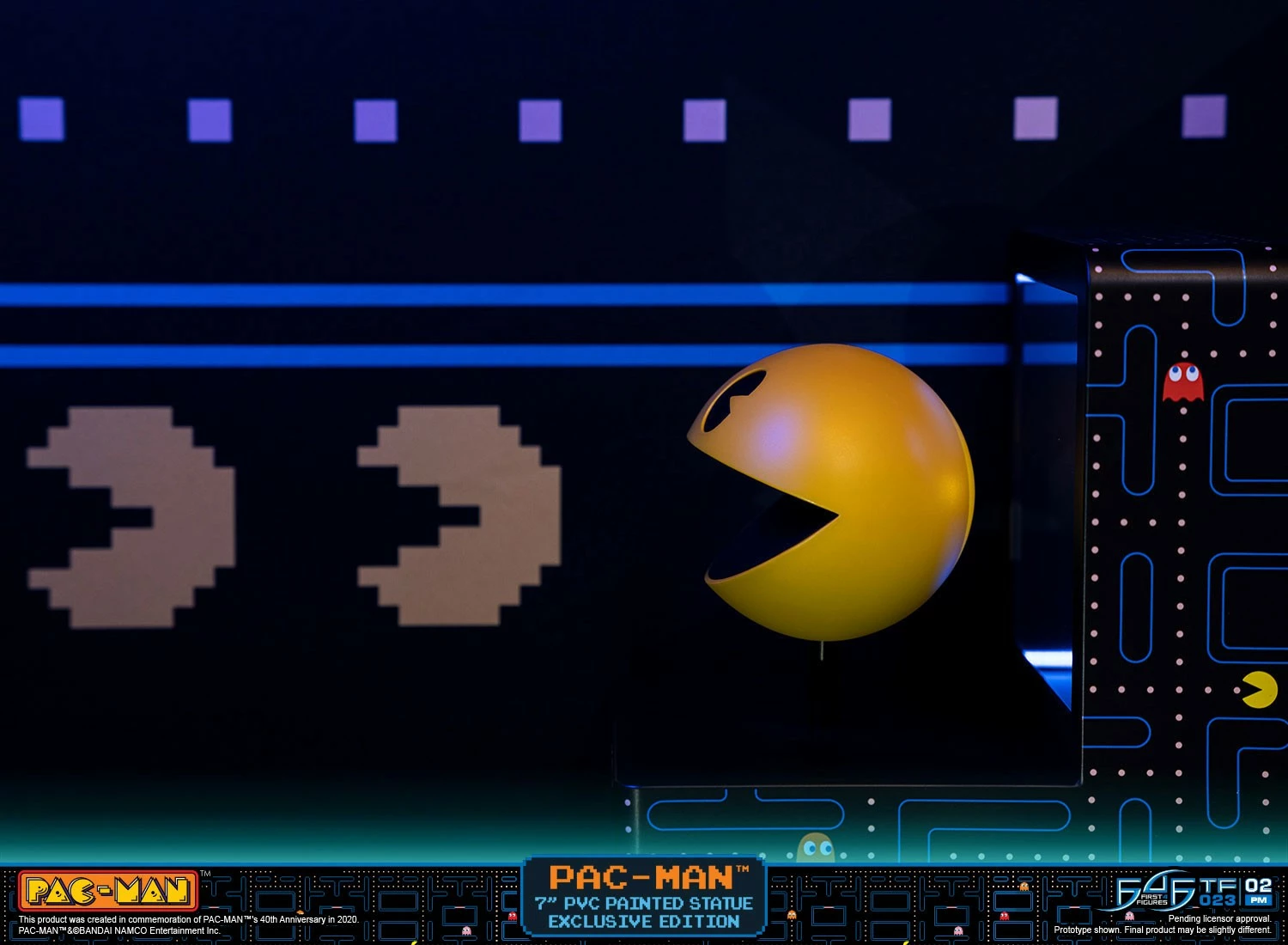 Figurinë PVC FIRST4FIGURES PAC-MAN 40th Anniversary, edicion ekskluziv