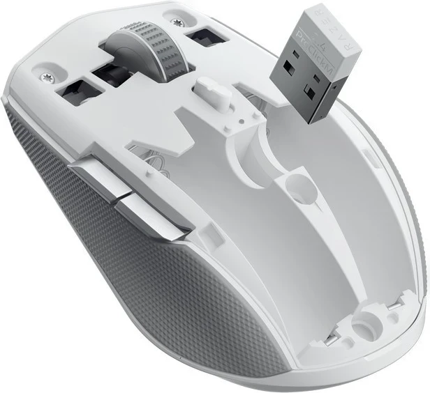 Maus Razer Pro Click Mini, wireless, i bardhë-gri