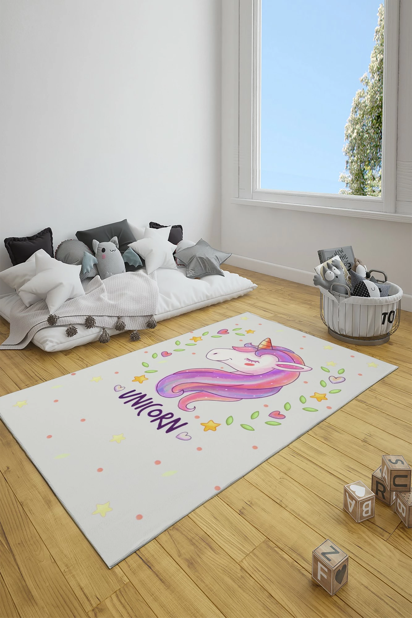Qilim për fëmijë, shumëngjyrësh, 160x230cm, Conceptum Hypnose CT-3059