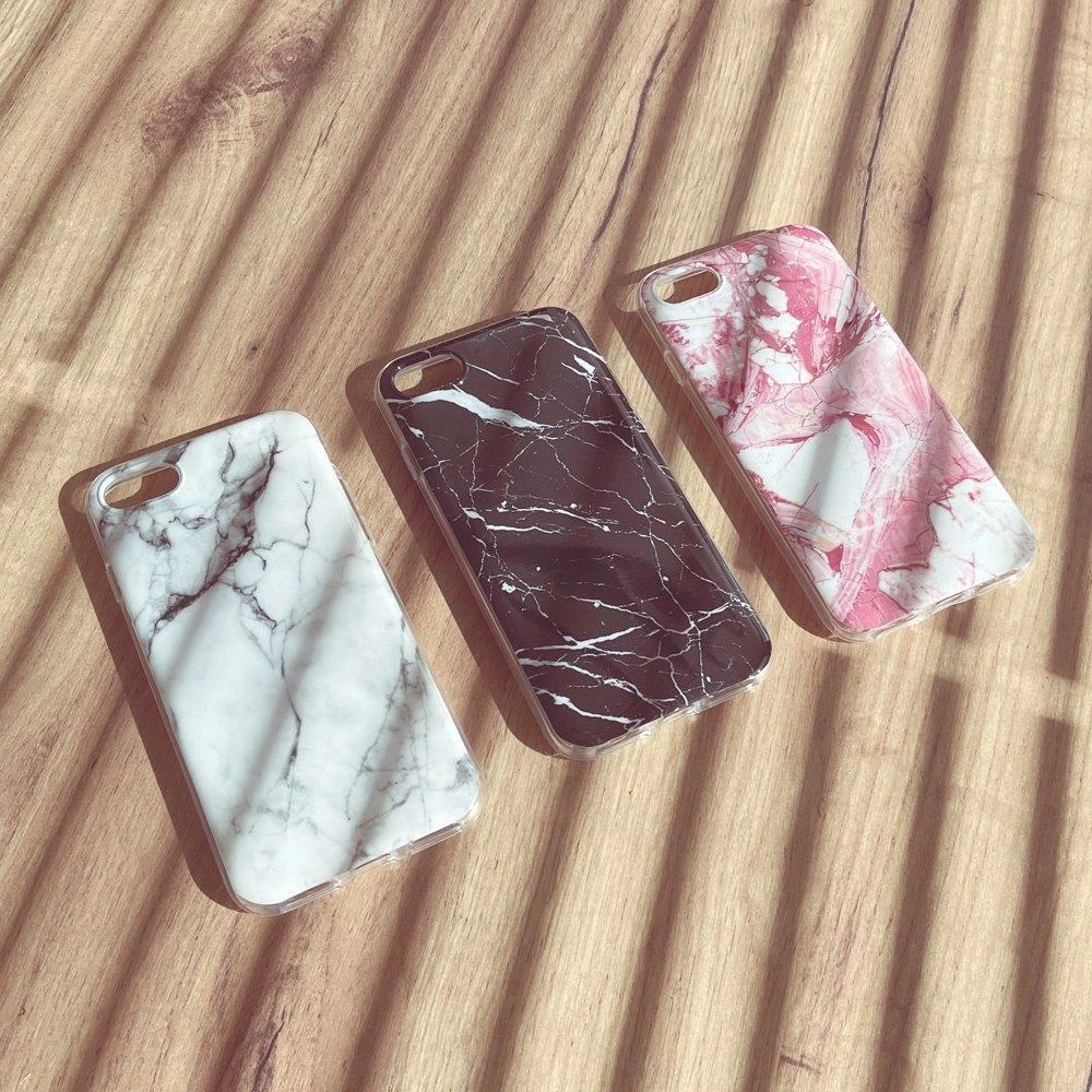 Mbështjellës Wozinsky Marble për Xiaomi Redmi Note 10 Pro, TPU, Bardhë