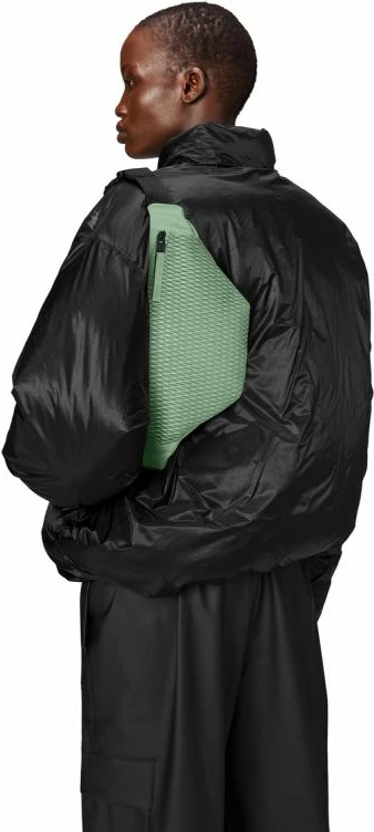 Çantë beli Rains, Mesh Mini Haze, unisex, jeshile