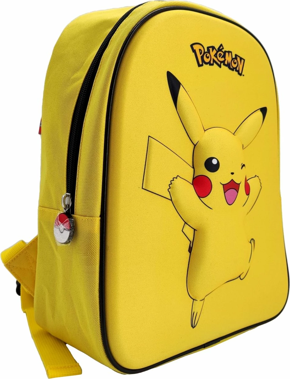 Çantë shpine junior La Plume Dorée Pokemon Pikachu EVA 3D 32 cm, e verdhë