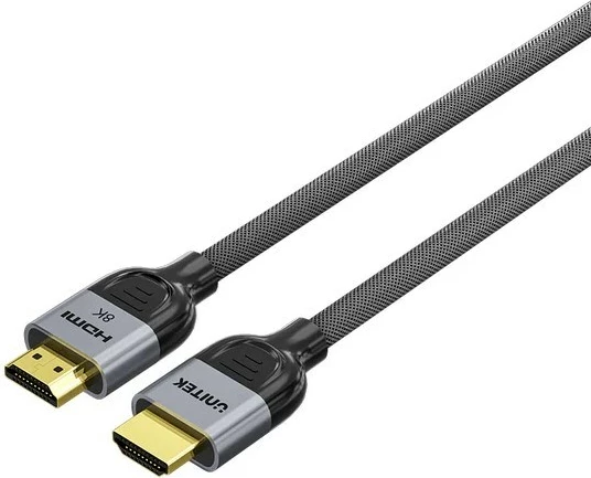 Kabllo HDMI UNITEK C11093RGY01-3M, 3m, 8K, HDMI 2.1, Gri