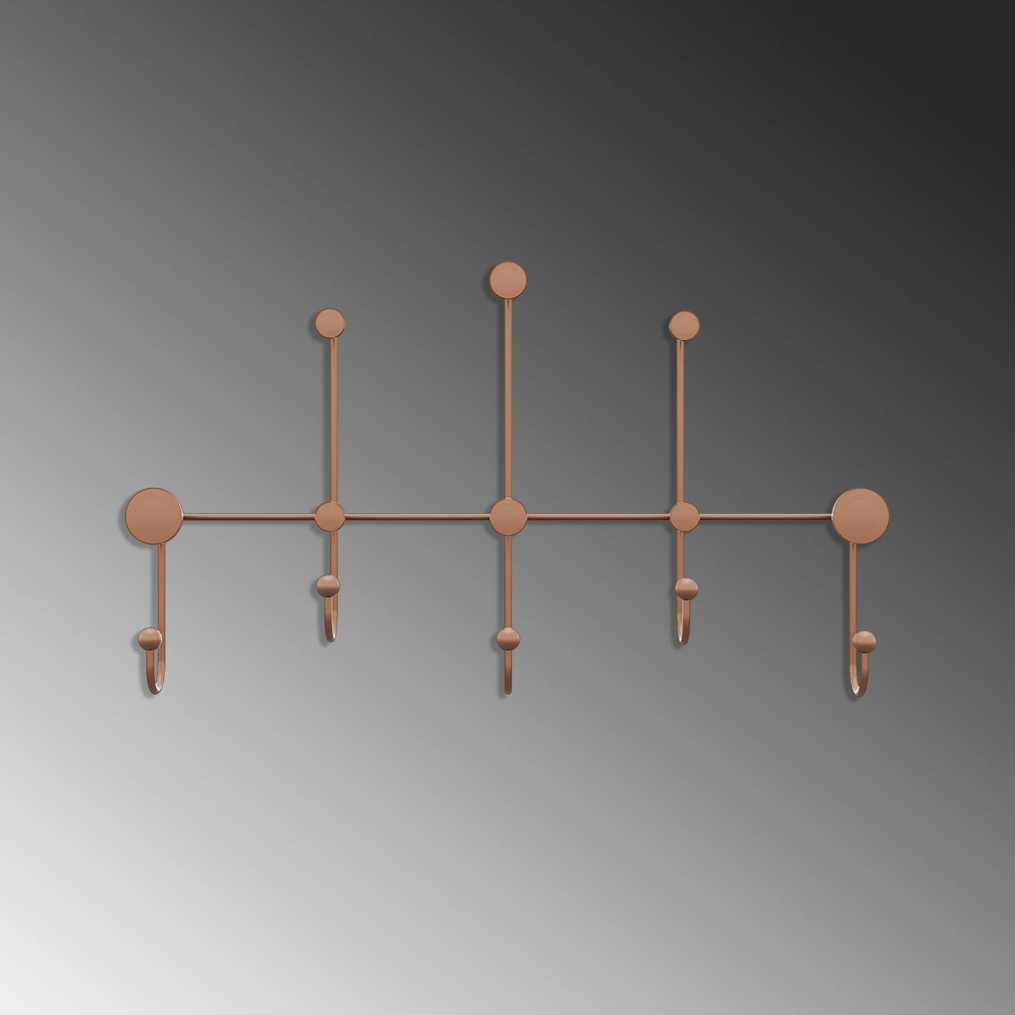 Varëse muri metalike, ngjyrë bakri, Wallity Iyon-C