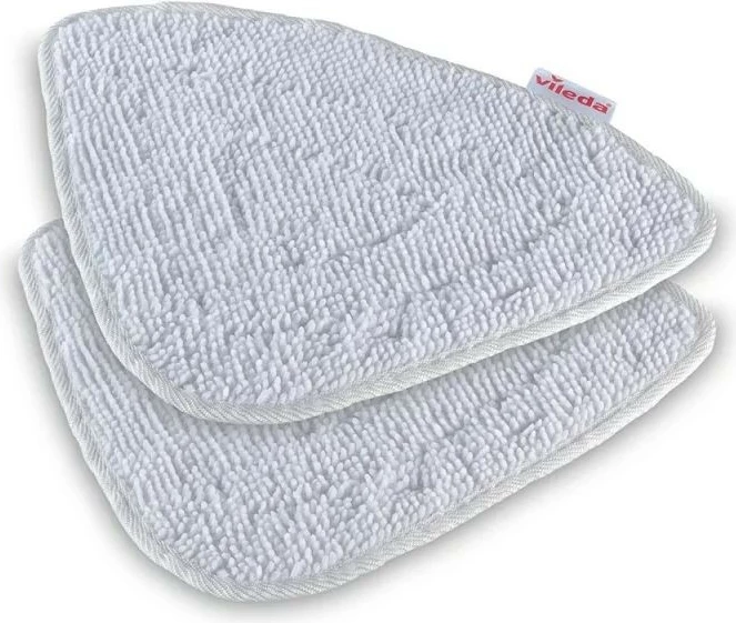 Mop me avull Vileda Steam Plus, i zi, me 2 mbulesa mikrofibre dhe aksesor për tapet