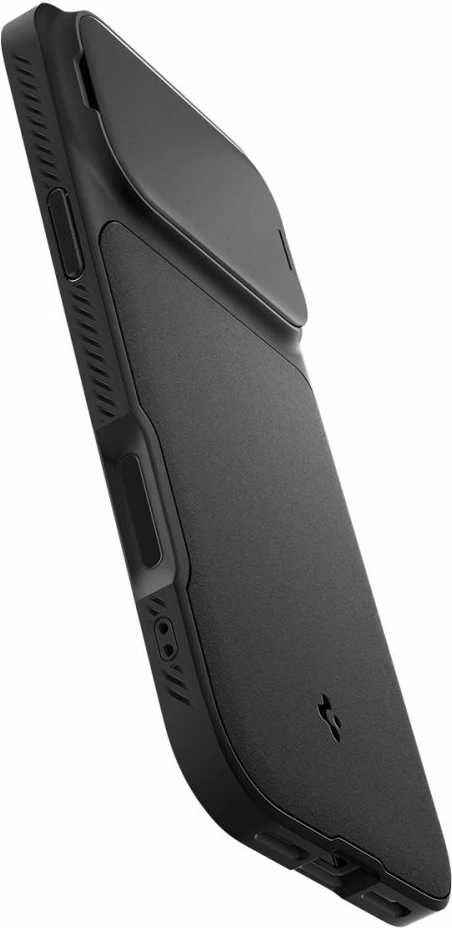 Mbështjellës Spigen Optik Armor MagSafe për iPhone 17 Pro / iPhone 17 Pro Max, i zi, 1 copë