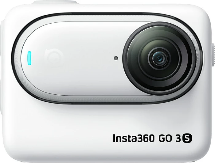 Kamerë aksioni Insta360 GO 3S, 64GB, 4K Ultra HD, Wi‑Fi, Bluetooth, IPX8, Arctic White