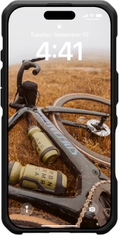 Mbështjellës UAG Metropolis LT MagSafe për iPhone 16 Pro, i zi