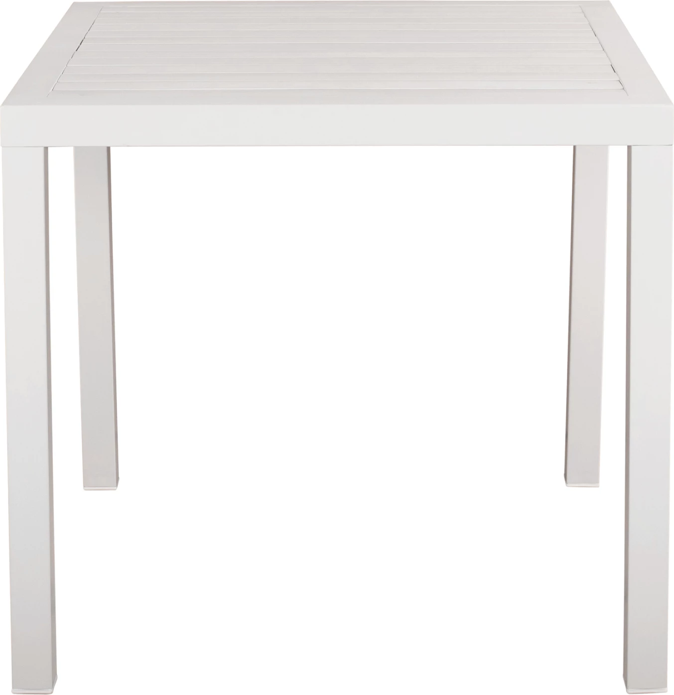 Tavolinë alumini 80x80 e bardhë FH5572.01