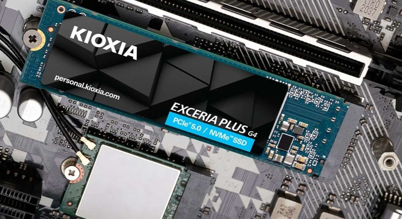 SSD Kioxia Exceria Plus G4, 2TB, M.2 2280, PCIe Gen5x4