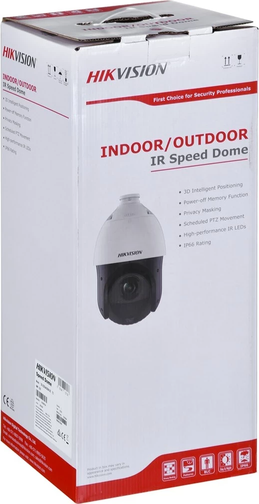 Kamerë IP Hikvision DS-2DE4425IW-DE(T5), dome, 2560 x 1440, 16x zoom, IP66, Bardhë