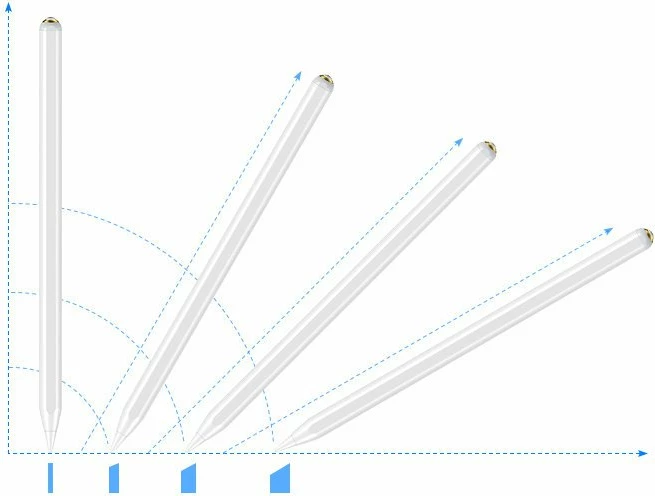 Stilolaps kapacitiv aktiv për iPad Choetech HG04, i bardhë