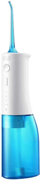 Irrigator dentar Soocas W3 Pro, portativ, 240 ml, i bardhë/kaltër
