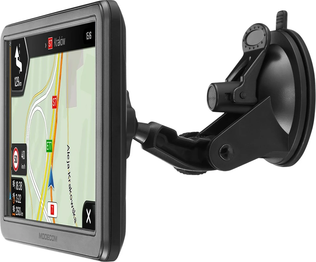 Navigator për vetura MODECOM FreeWAY CX 7.0 me iGO Navigation, 8 GB, Ekran 7", Zi