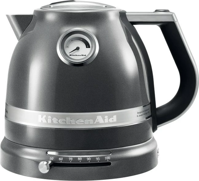 Ibrik elektrik KitchenAid 5KEK1522EMS, 1.5 L, 2400 W, Gri