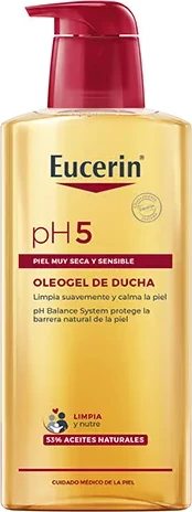 Vaj dushi Eucerin pH5 për femra dhe meshkuj 400ml