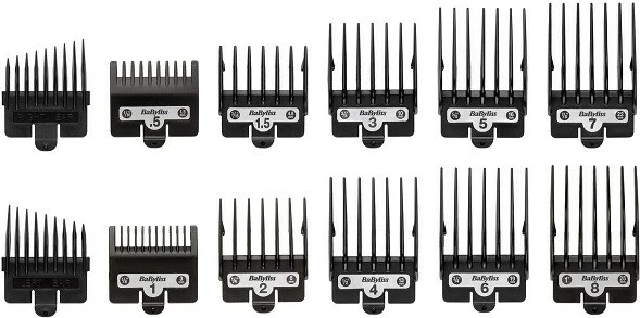 Makinë rroje Babyliss E992, me bateri, me krehra udhëzues, set, e kaltër