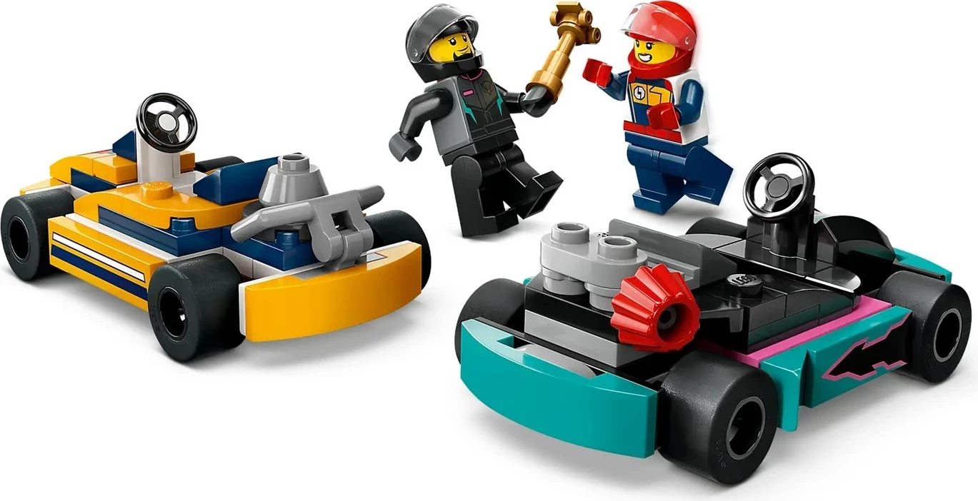 Set LEGO City 60400 Go-Karts dhe Garues