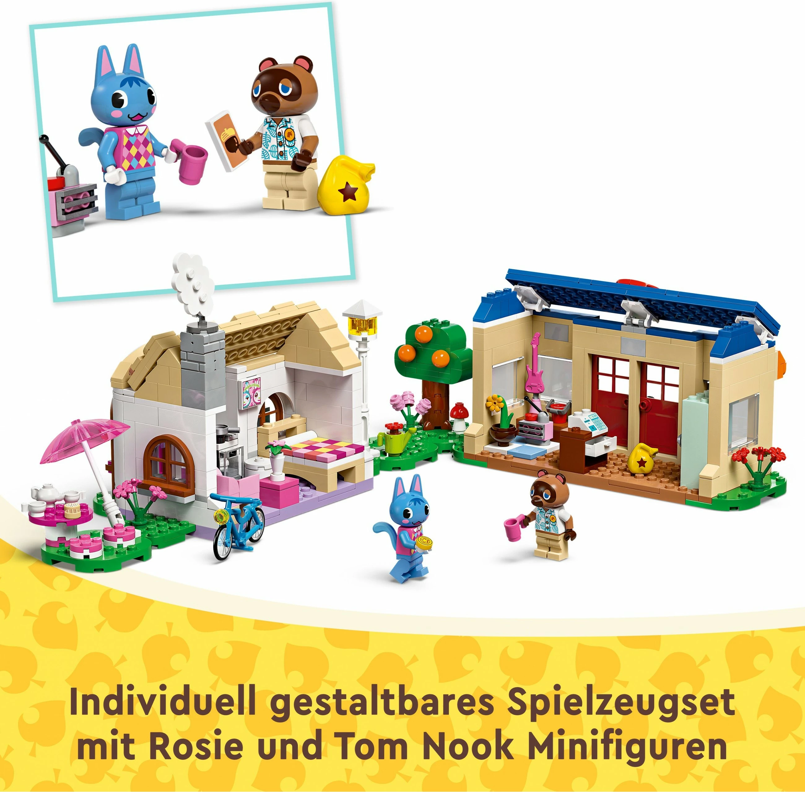 Set ndërtimi LEGO Animal Crossing 77050, 535 pjesë, shumëngjyrësh