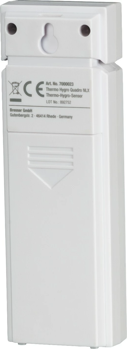 Termo-higrometër Bresser Quadro NLX me 3 sensorë wireless, ekran me ngjyra