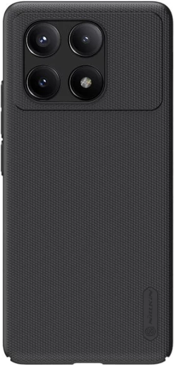 Mbështjellës Nillkin Super Frosted Shield Pro për Xiaomi Redmi K70E/Poco X6 Pro 5G, zi