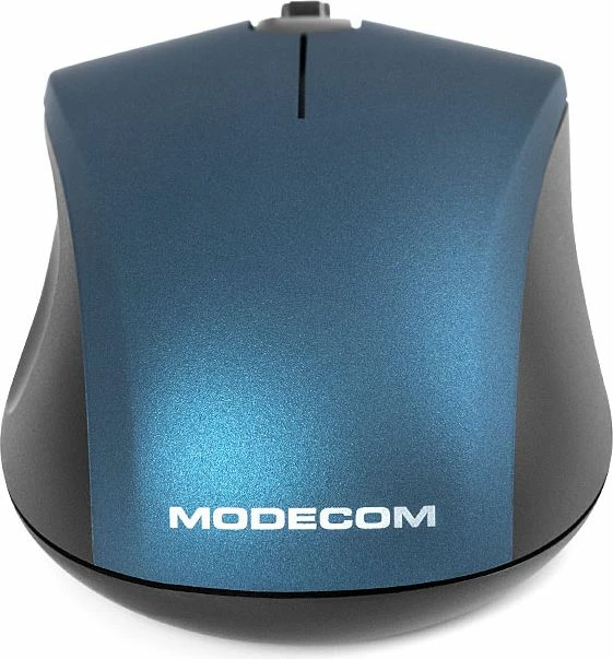 Maus Modecom MC-M10S Silent 1000 DPI USB me kabllo, blu
