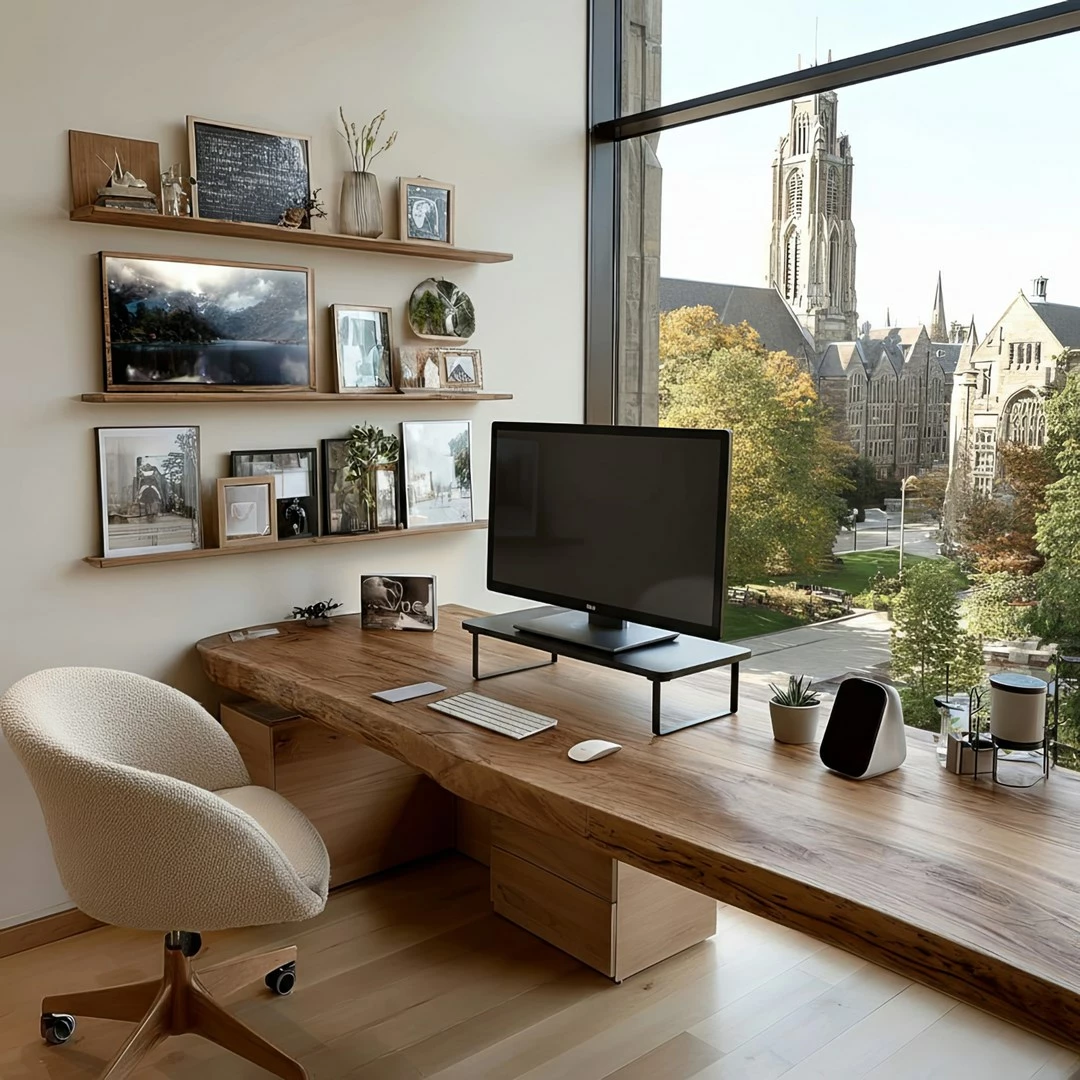 Mbajtës monitori/laptopi Maclean MC-933, deri 32", 20 kg, i zi