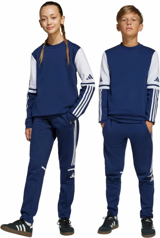 Pantallona sportive për fëmijë adidas, të kaltra