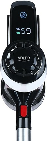 Fshesë me korrent vertikale Adler AD 7048, pa kabllo, 0.8L, e zezë/e kuqe/e bardhë