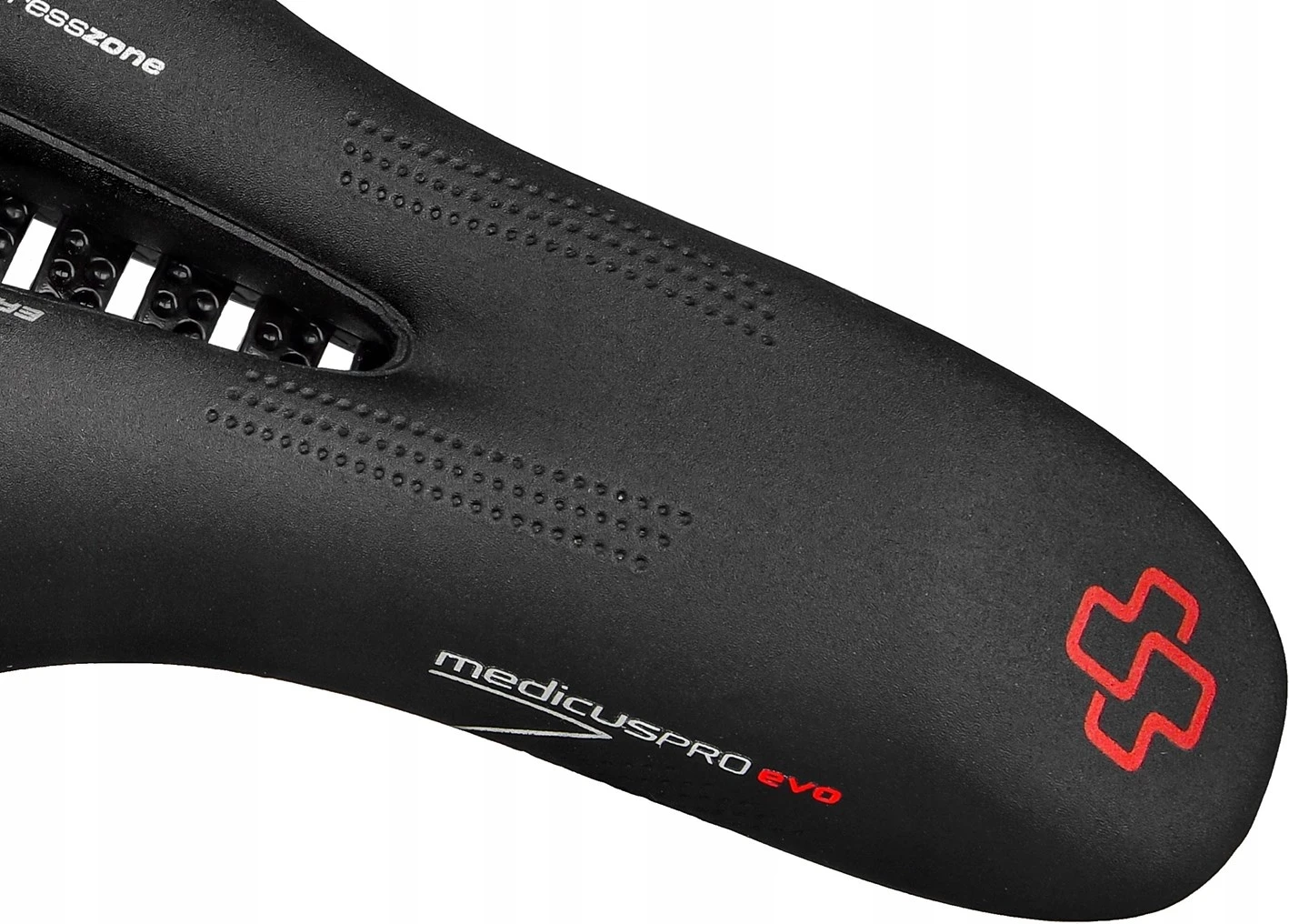 Sella biciklete Wittkop Medicus PROevo 1.0 (TRK), e zezë