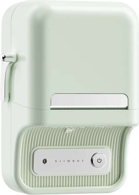 Printer etiketash portativ, NIIMBOT B21S, 203 dpi, rrotull 20-48 mm, Bluetooth, bateri 1200 mAh, USB-C, mint