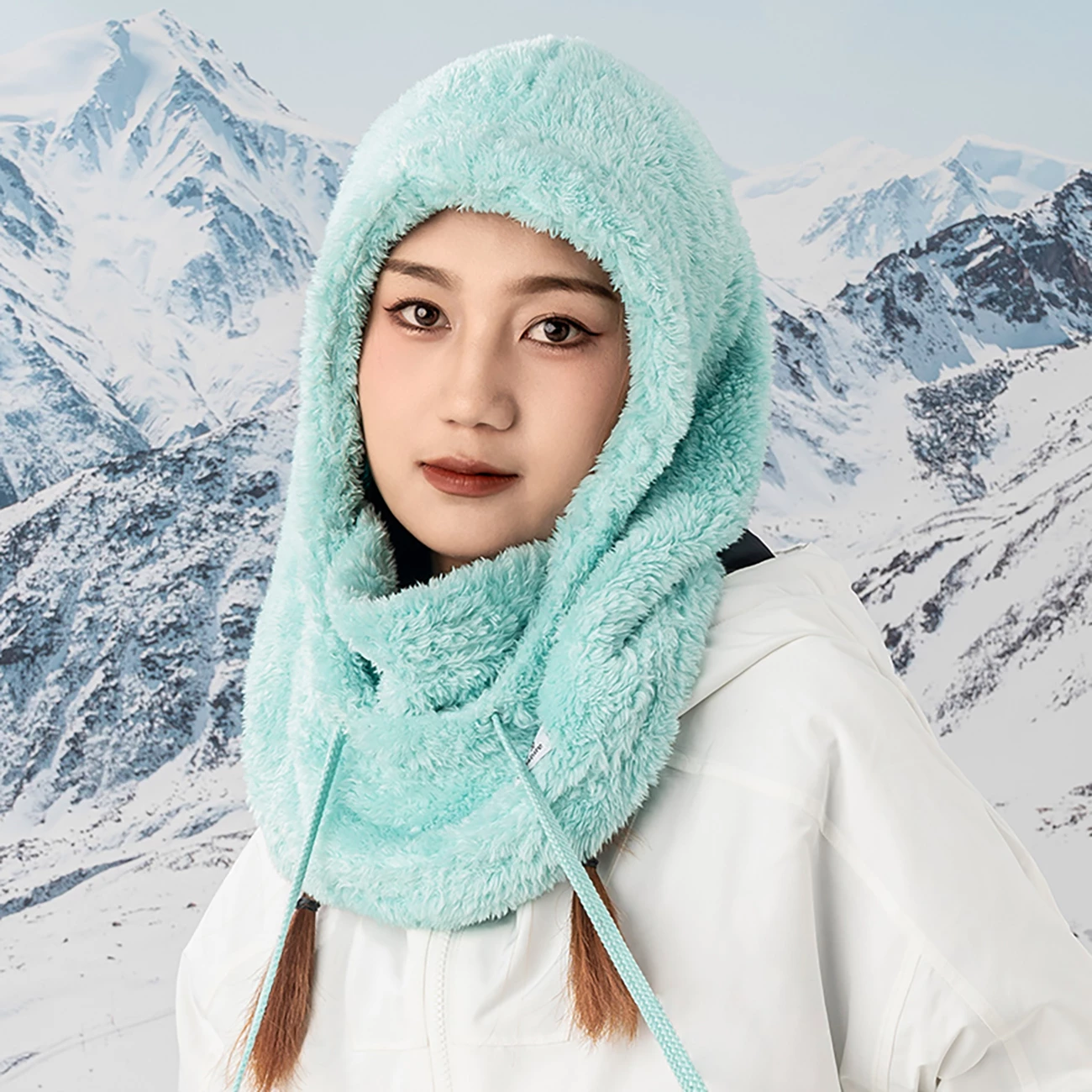 Balaklavë Qunature Arctic Velvet, L, mint