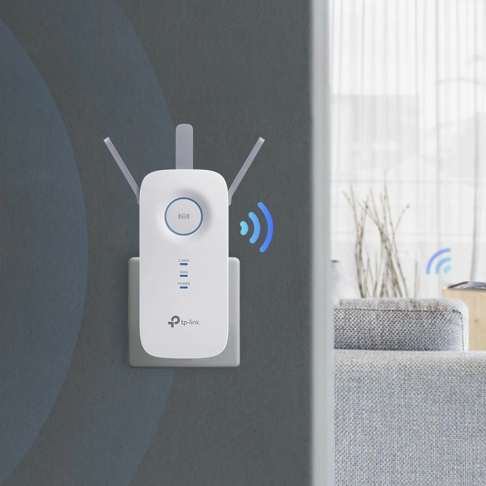 Transmetues rrjeti TP-Link RE450, 1300 Mbit/s, i bardhë