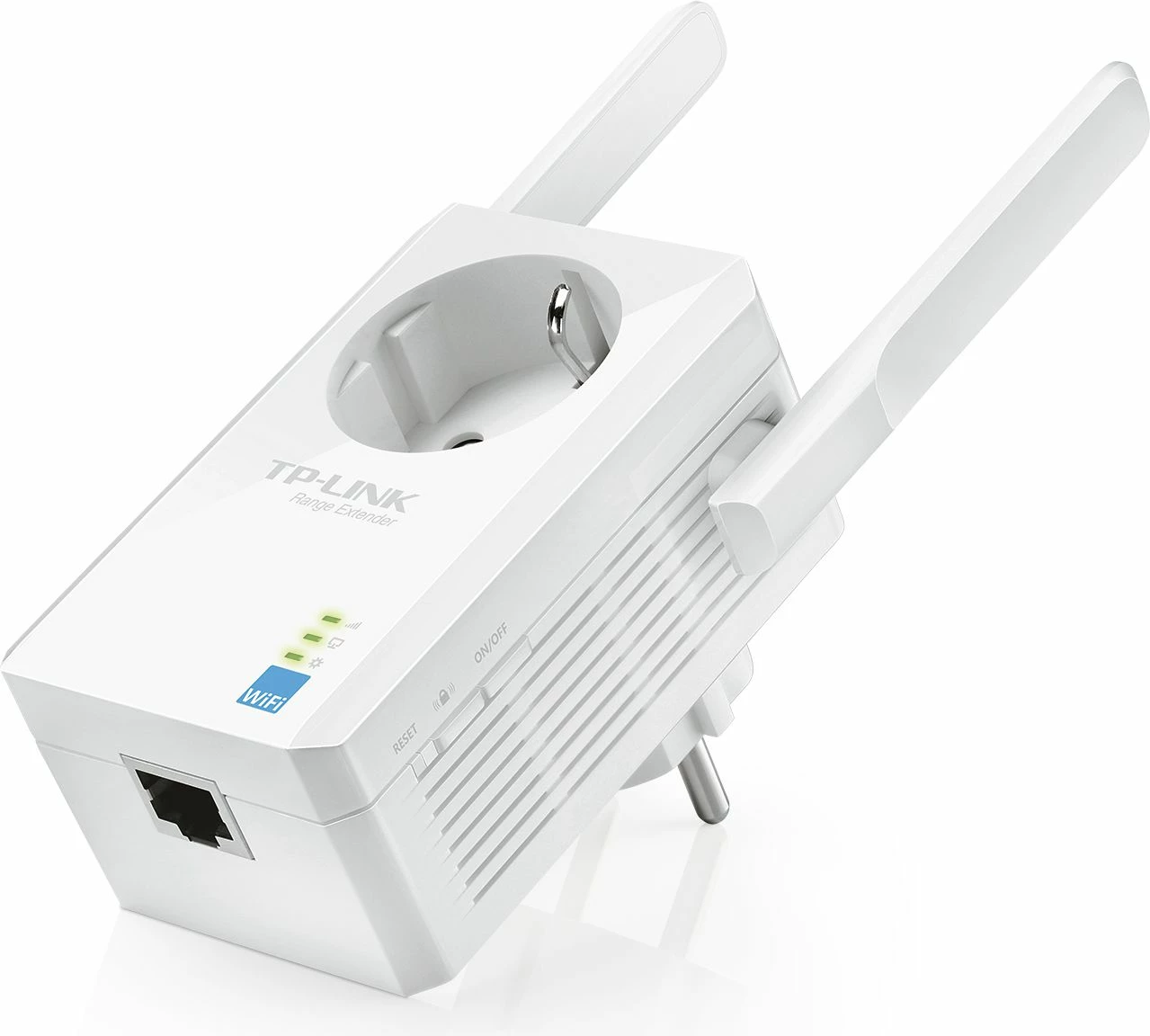 Repeater Wi‑Fi TP-Link TL-WA860RE 300Mbps 2.4GHz 1x LAN me prizë, i bardhë