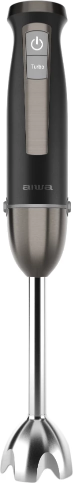 blender shkop AIWA KENKIRI 1500 Plus ABL-1500P, 1500 W, 40 shpejtësi + Turbo, 6 thika Titanium, me grirës 500 ml + rrahëse inox + gotë matëse 800 ml, zi/inoks