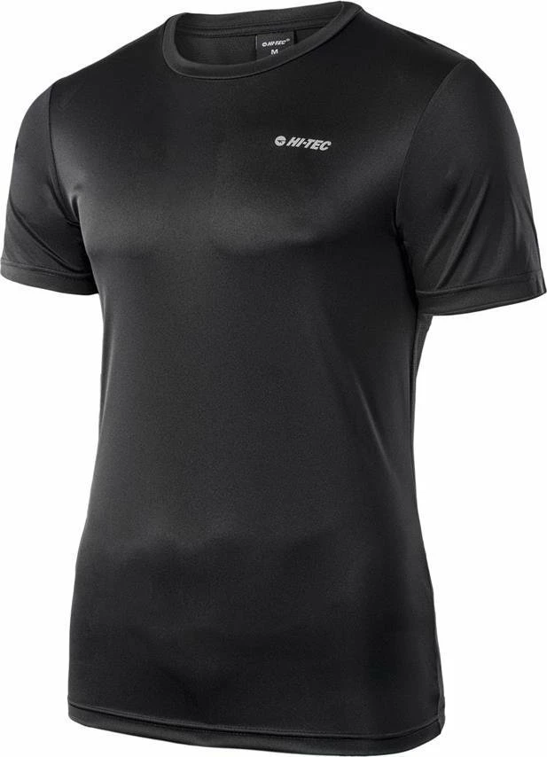 T-shirt për meshkuj Hi-Tec SIBIC termoaktive Quickdry/Airway, XL, e zezë