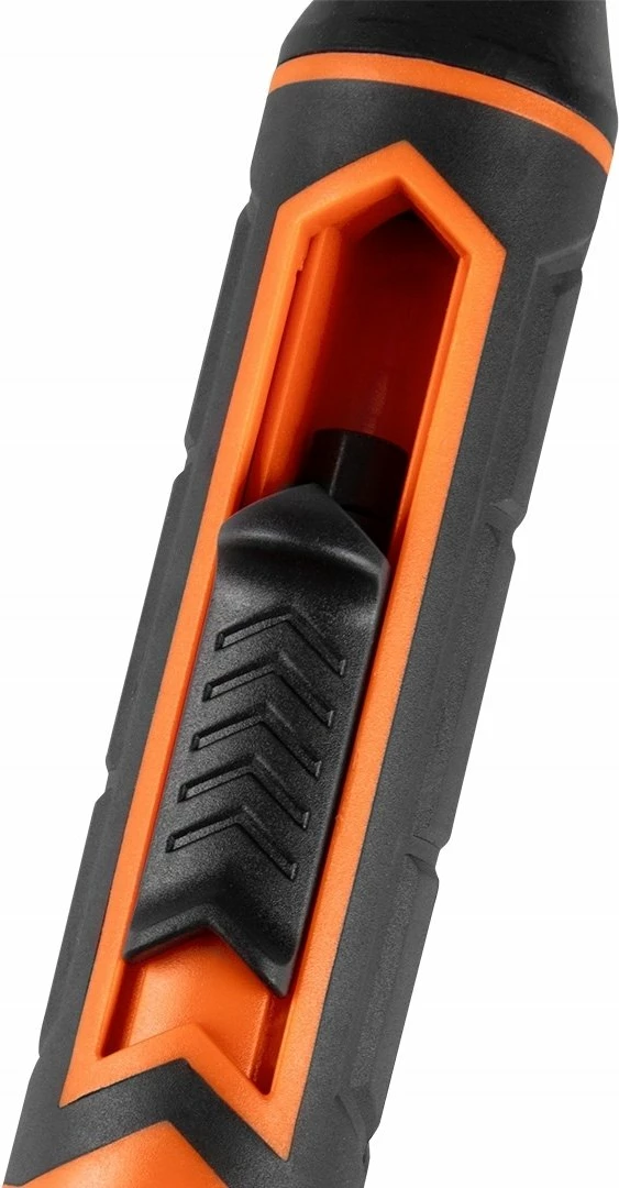 Stilolaps ngjitësi i nxehtë Neo Tools 17-085, bateri 2000 mAh, për shufra 8 mm, USB, set 10 shufra, portokalli/zi