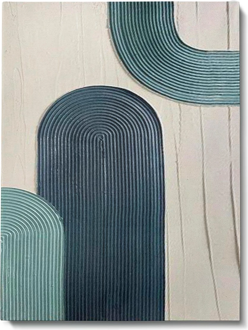 Pikturë dekorative 3D në kanavacë, Wallity, RFB29_5070, shumëngjyrëshe, 50x70cm