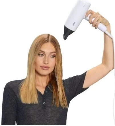 Tharëse flokësh Braun HD2.1 HD210E, e bardhë