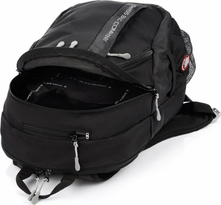 Rrugac për femra dhe meshkuj Swissbags, i zi