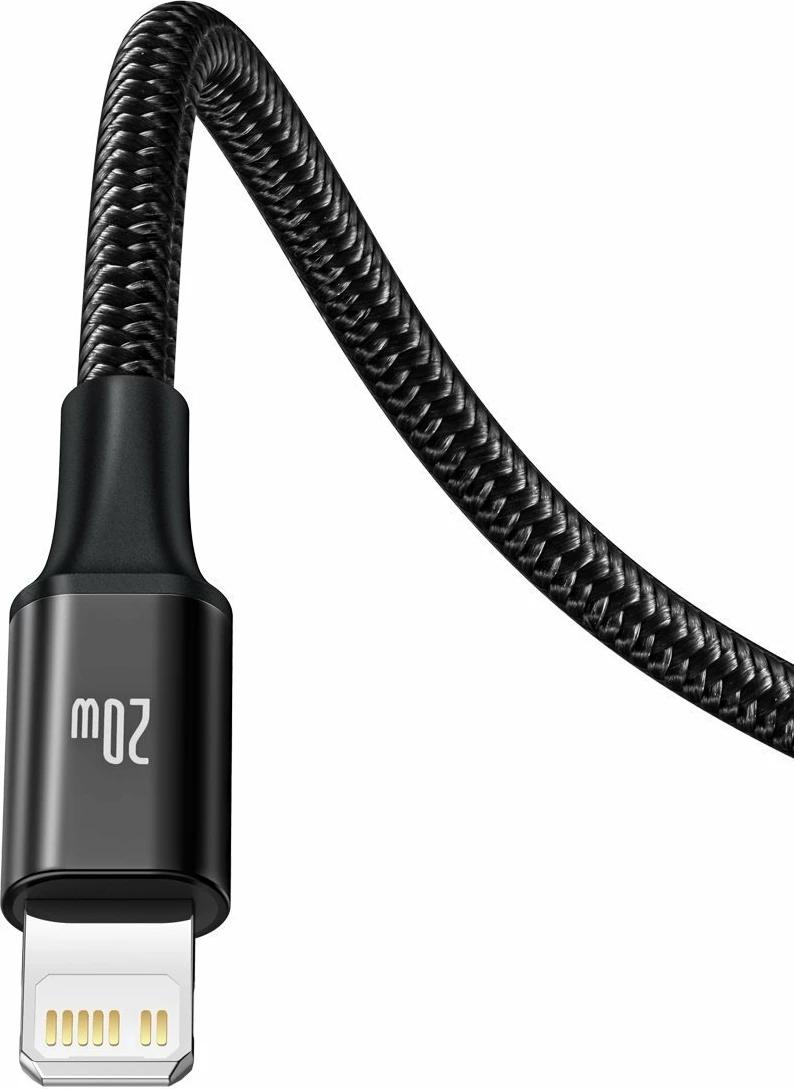 Kabllo 3-në-1 Baseus Rapid Series CAMLT-SC01, 1.5m, e zezë
